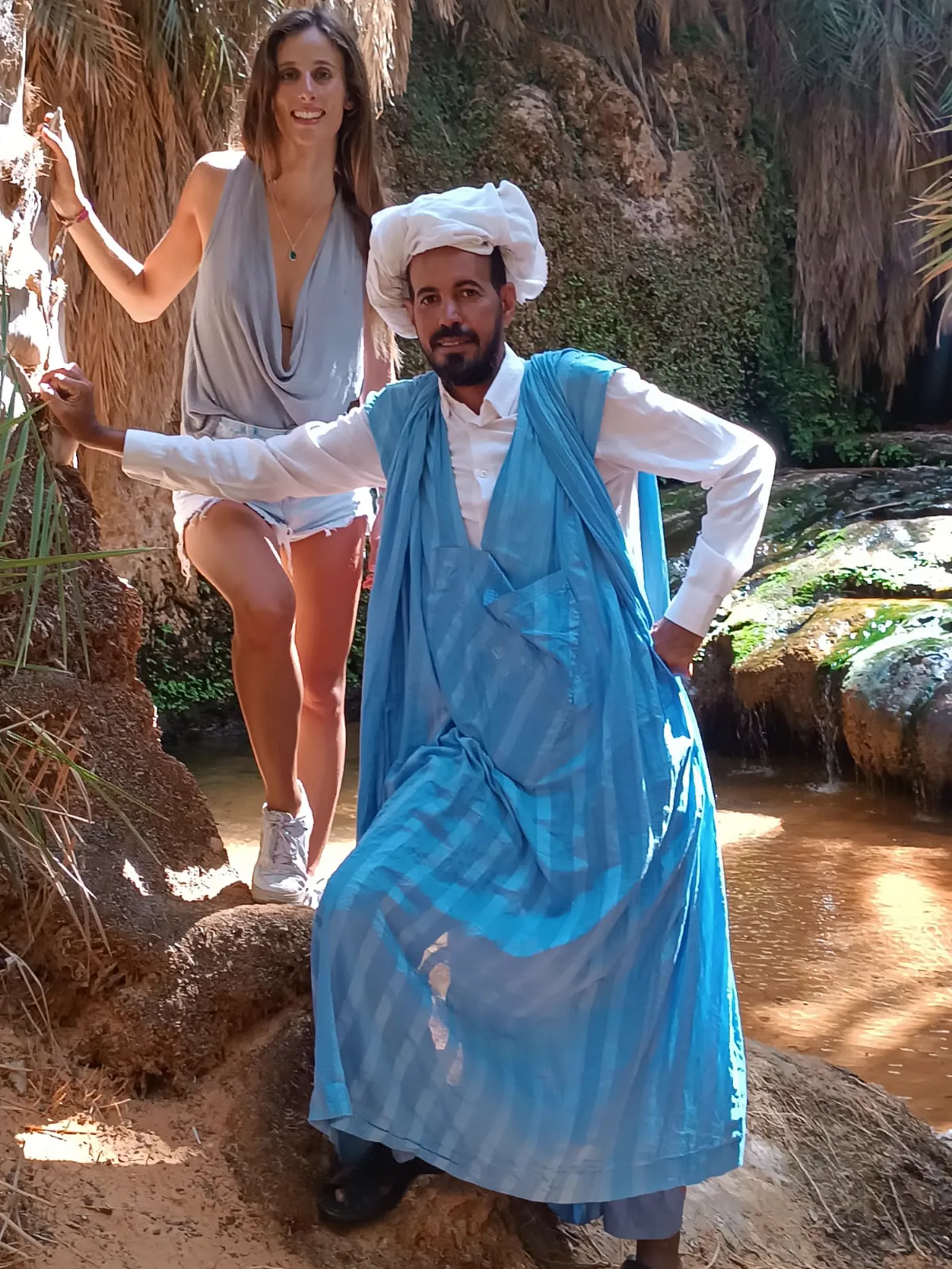 Habitant en tenue traditionnelle